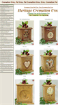 Mobile Screenshot of heritageurns.net